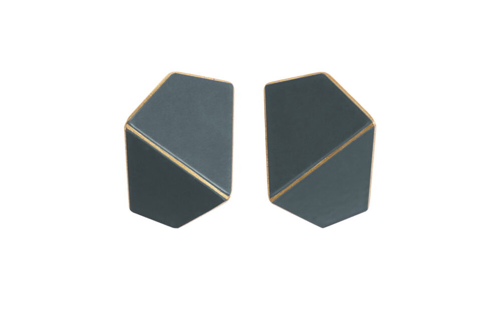 Naušnice Folded Wide
