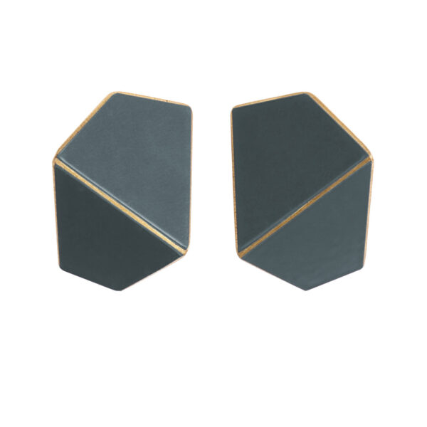 Naušnice Folded Wide