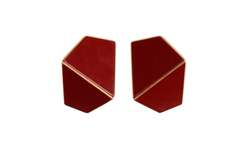 Naušnice Folded Wide - Slika 4