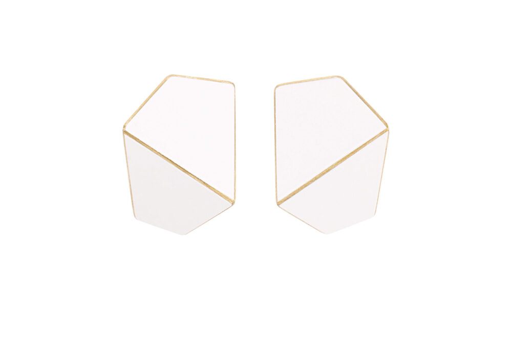 Naušnice Folded Wide - Slika 2