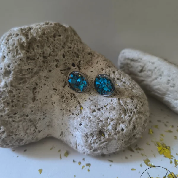 naušnice epoksi smola