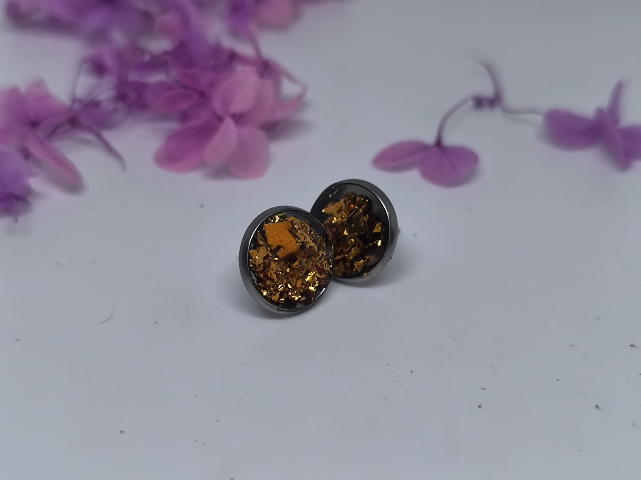 naušnice epoksi smola maerluxe