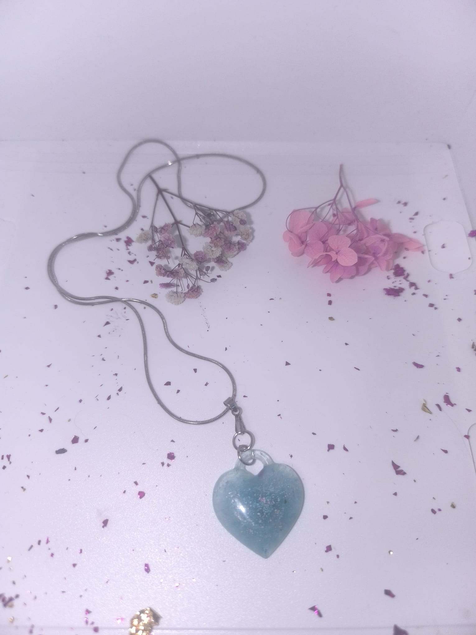 Ogrlica „Plavo srce“ - Slika 2