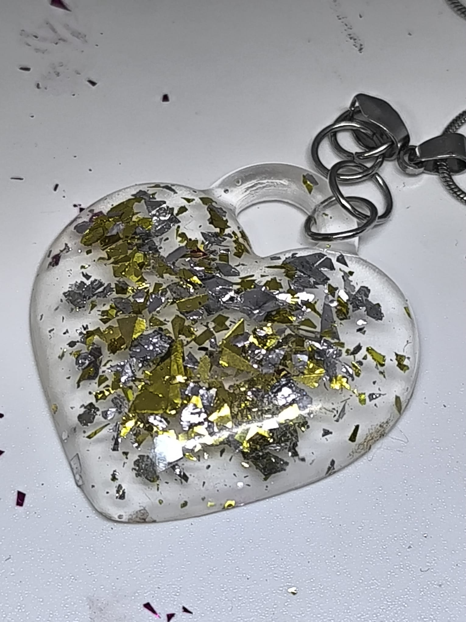 Ogrlica "Zlatno srce" - Slika 5